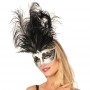venezianische-maske-frau-schwarz