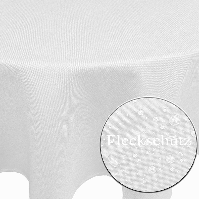 Tischtuch mieten in weiss